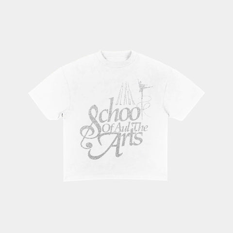 School of Aul the Arts Tee in White