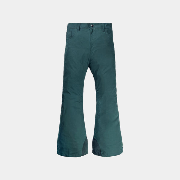 Extreme Flared Jeans in Teal