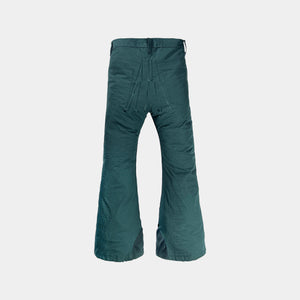 Extreme Flared Jeans in Teal