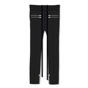Ribbed Denim in Black
