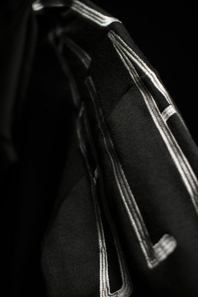 Overlapped Logo Hoodie