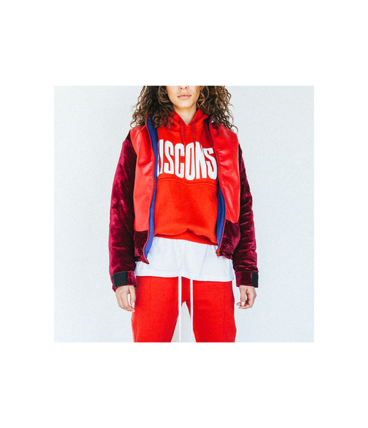 Cranberry Curved Jacket