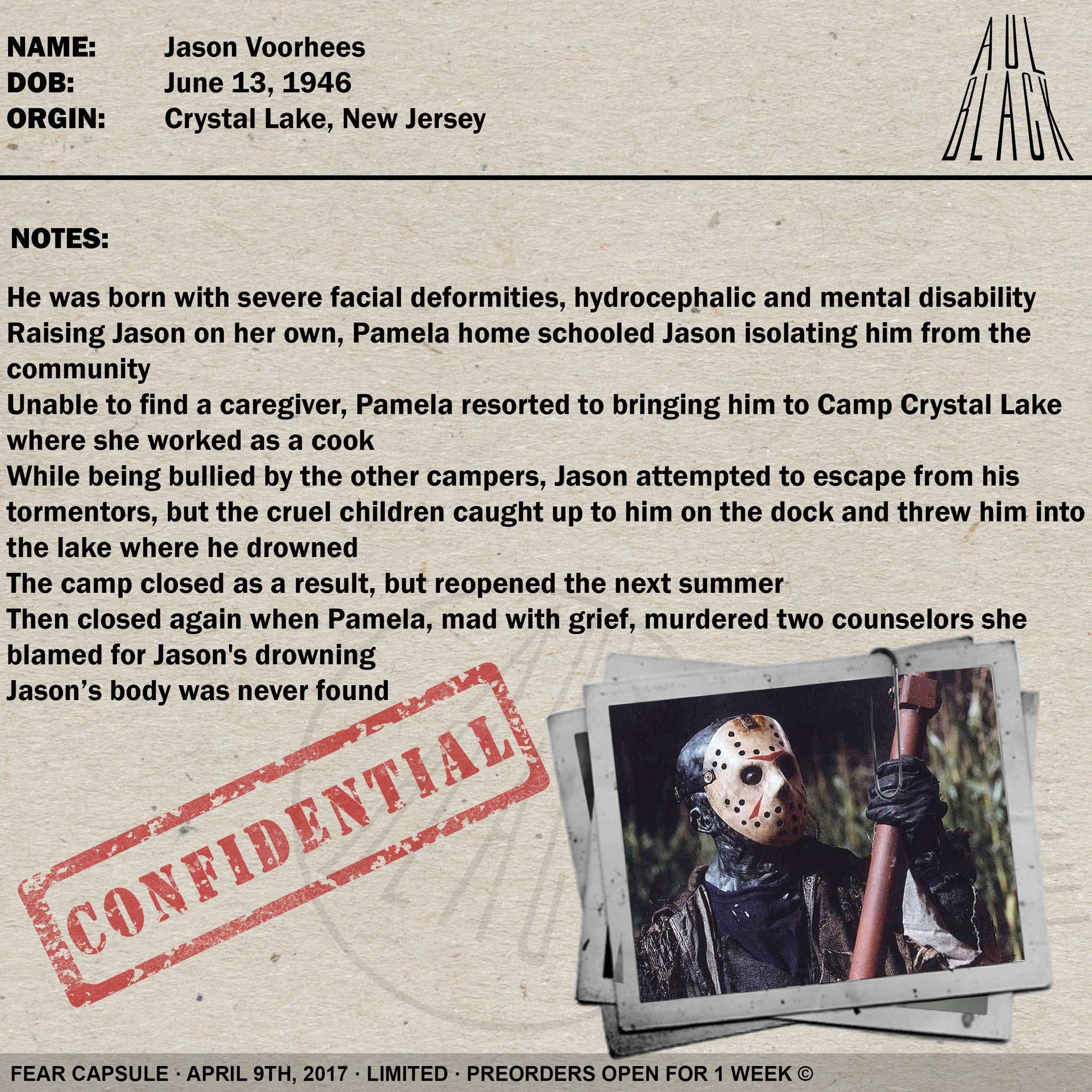 Fear Jason Voorhees