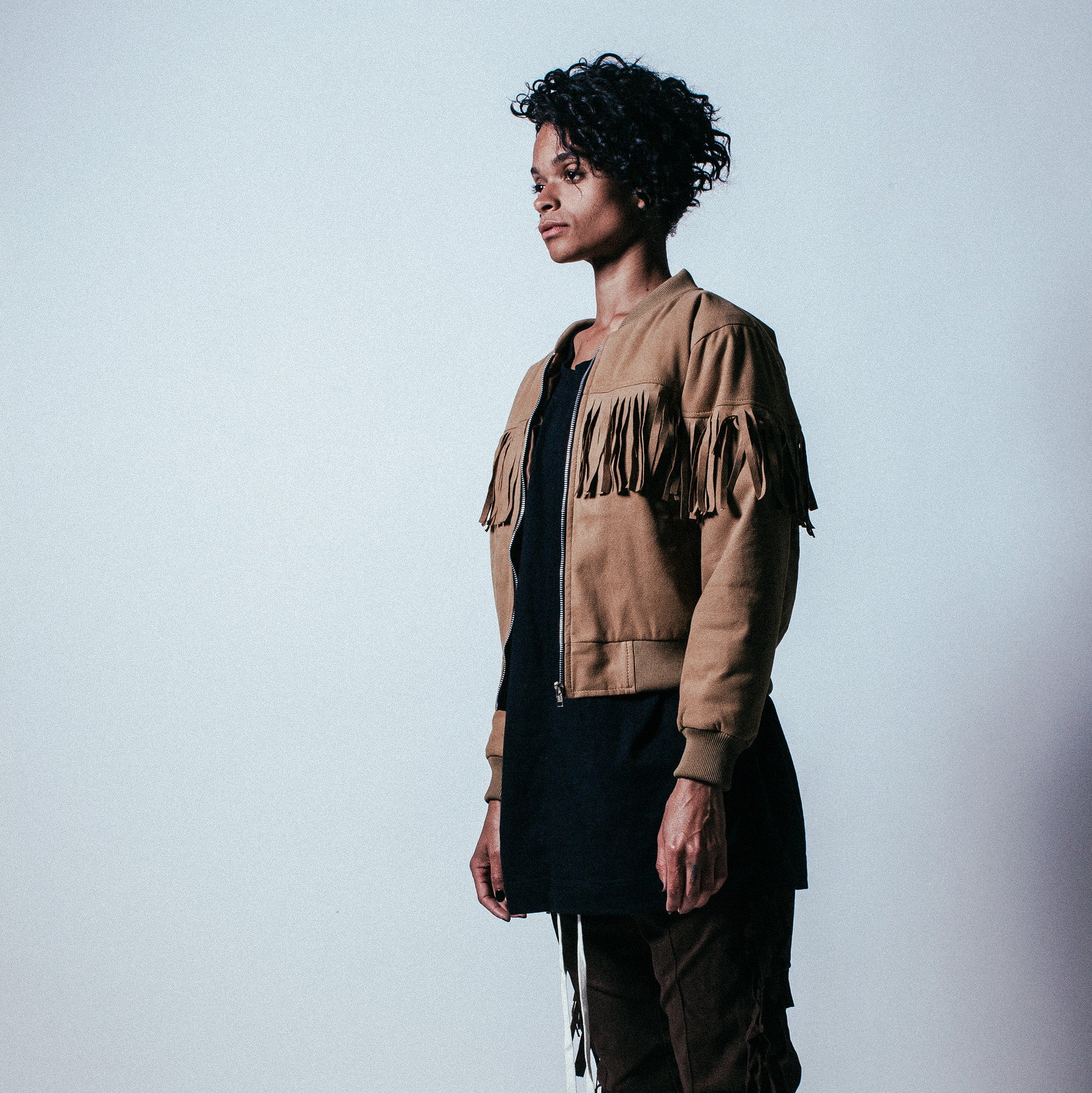 Fringed Bomber in Camel
