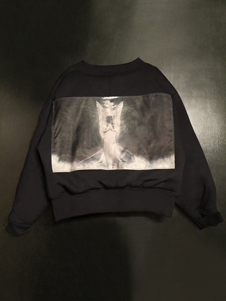 Oversized Resurrection French Terry Flight Jacket